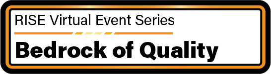 Bedrock of Quality Logo
